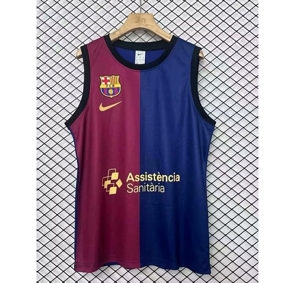 Tailandia Camiseta Barcelona Replica Primera Ropa Basketball 2024/25